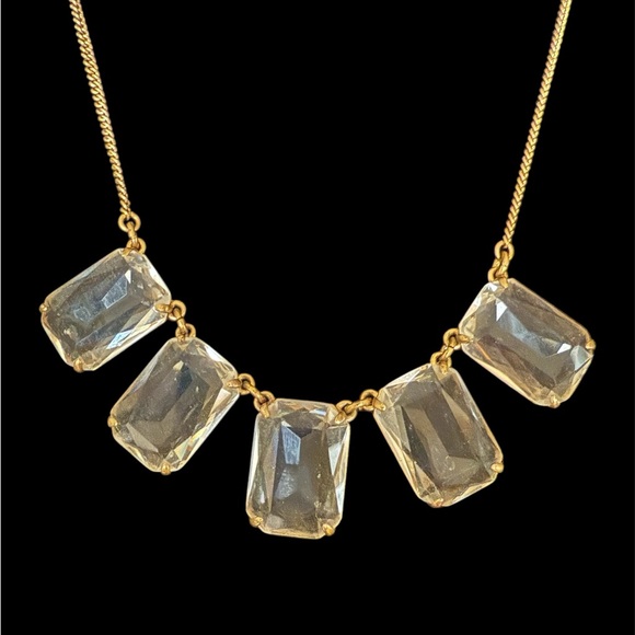 J.Crew Rectangular Classic glass necklace - Picture 4 of 4